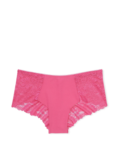 Женские трусики чики с кружевом Victoria's Secret Pink 1159831179 (Розовый S)