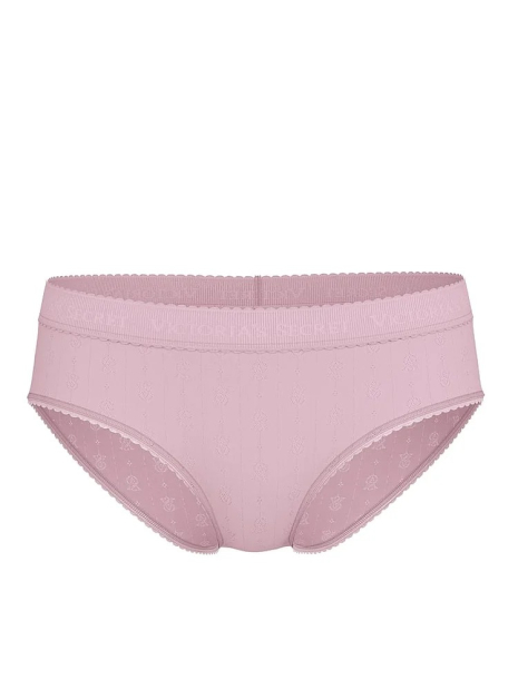 Трусики хіпхагери Victoria's Secret з логотипом 1159831302 (Рожевий XL)