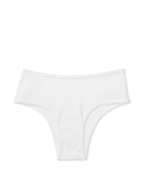 Женские трусики чики Victoria's Secret Pink 1159831462 (Белый M)