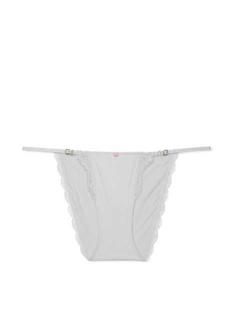 Женские трусики стринг бикини Victoria's Secret 1159832027 (Серый S)