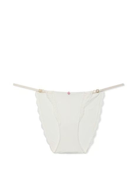 Жіночі трусики стрінг бікіні Victoria's Secret 1159832038 (Білий S)