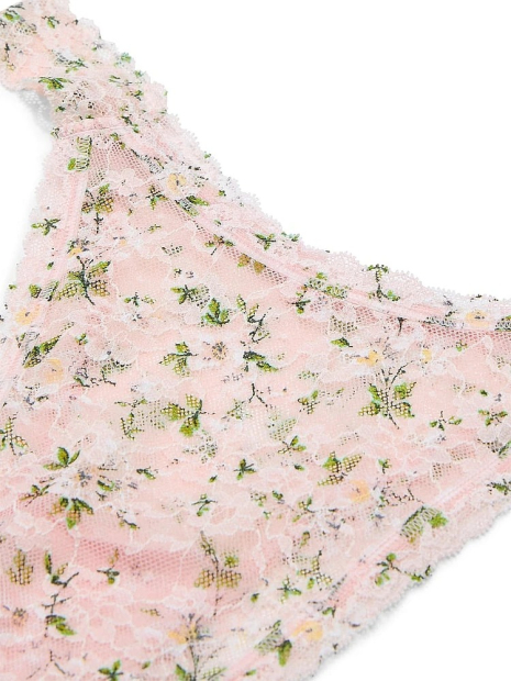 Кружевные трусики бразильяны Victoria's Secret 1159832660 (Розовый M)