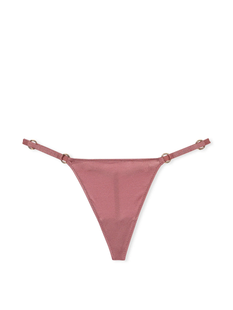 Гладкие трусики стринги Victoria's Secret 1159833155 (Розовый M)
