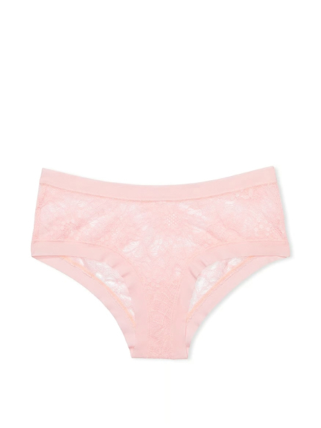 Кружевные трусики чики Victoria's Secret бесшовные края 1159833354 (Розовый S)