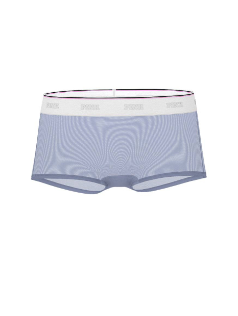 Сетчатые трусики шортики Victoria's Secret Pink 1159833389 (Синий XL)
