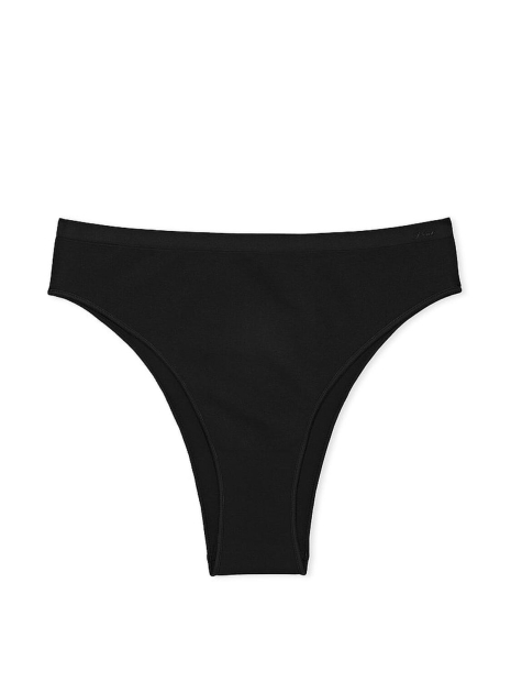 Бесшовные трусики Victoria's Secret PINK бразильяны 1159833413 (Черный XL)