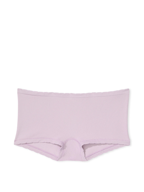Женские бесшовные трусики шортики Victoria's Secret 1159833550 (Сиреневый XL)