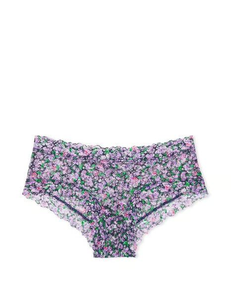 Кружевные трусики чики Victoria's Secret 1159833555 (Сиреневый M)