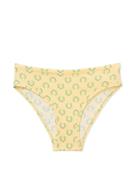 Женские трусики чики Victoria's Secret Pink с принтом 1159833615 (Желтый L)