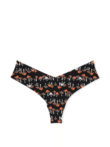 Безшовні трусики Victoria's Secret Pink тонг 1159833735 (Чорний XS)