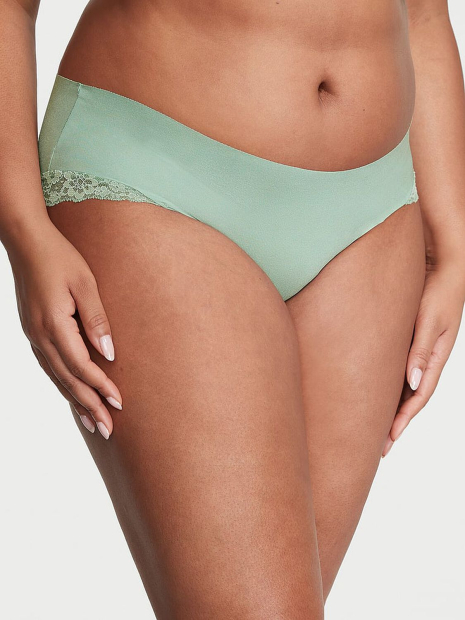 Женские бесшовные трусики Victoria's Secret хипхаггеры 1159834270 (Зеленый XXL)