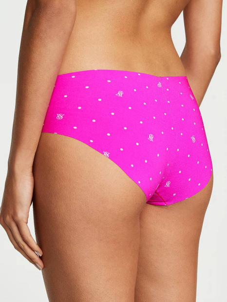 Безшовні трусики хіпхагери Victoria's Secret з принтом 1159834274 (Рожевий XXL)