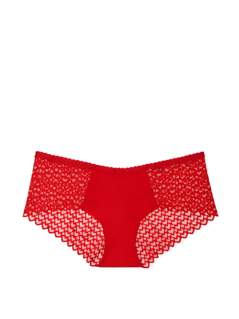 Трусики хипхаггеры Victoria's Secret PINK 1159834316 (Красный S)
