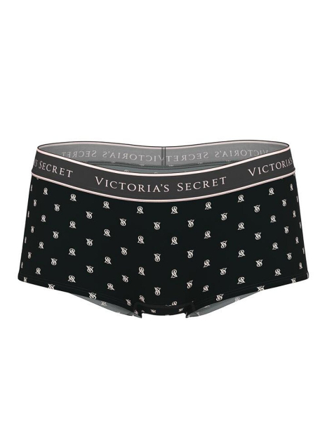 Женские трусики шортики Victoria's Secret 1159835222 (Черный S)