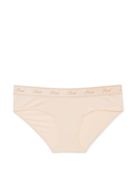 Женские трусики Victoria's Secret Pink хипхаггеры 1159835238 (Бежевый L)