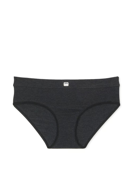 Женские хлопковые трусики Victoria's Secret хипхаггеры 1159835247 (Серый L)