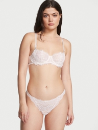 Трусики тонг с цветочным кружевом Victoria's Secret 1159808278 (Белый, S)