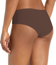 Бесшовные трусики Calvin Klein хипстеры 1159775857 (Коричневый, L)