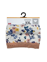 Женские трусики Uniqlo 1159785120 (Розовый, XXL)
