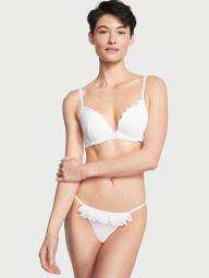 Женские сетчатые трусики Victoria's Secret бикини 1159799013 (Белый, M)