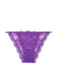 Кружевные трусики стринг бикини Victoria's Secret 1159798892 (Фиолетовый, S)