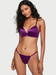 Гладкие трусики стринги Victoria's Secret 1159809294 (Фиолетовый, S)