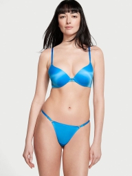 Гладкие трусики стринги Victoria's Secret 1159809297 (Голубой, M)