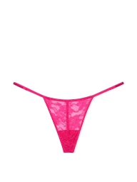 Кружевные трусики стринги со стразами Victoria's Secret 1159809628 (Розовый, XS)