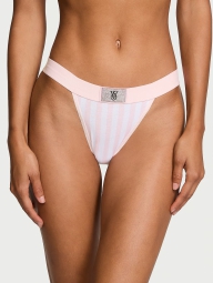 Трусики танга Victoria's Secret с логотипом из страз 1159819035 (Розовый S)
