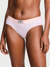 Трусики хипхаггеры Victoria's Secret с логотипом из страз 1159820509 (Розовый S)