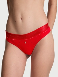 Трусики тонг Victoria's Secret 1159819752 (Красный XS)