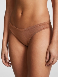 Женские трусики бикини Victoria's Secret Pink с логотипом 1159819912 (Коричневый L)