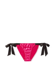 Женские гладкие трусики чики Victoria's Secret с завязками по бокам 1159820317 (Розовый XS)