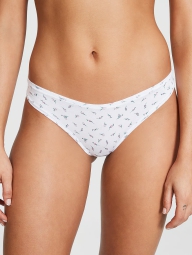 Женские трусики бикини Victoria's Secret Pink с принтом 1159820497 (Белый XXL)