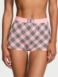 Женские трусики шортики Victoria's Secret с логотипом из страз 1159820724 (Розовый XL)