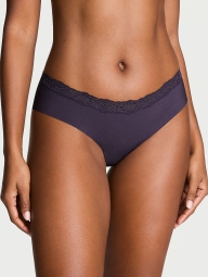 Безшовні трусики Victoria's Secret хіпхагери з мереживом 1159820954 (Фіолетовий S)