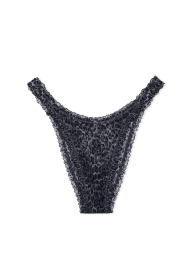 Кружевные трусики бразильяна Victoria's Secret 1159821470 (Леопардовый L)