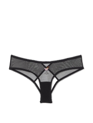 Відкриті трусики чіки Victoria's Secret 1159823107 (Чорний L)