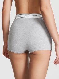Высокие трусики шортики Victoria's Secret Pink 1159821852 (Серый S)