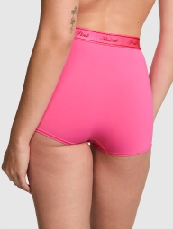 Високі трусики шортики Victoria's Secret Pink 1159821856 (Рожевий M)