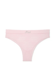Жіночі мереживні трусики бразиліана Victoria's Secret Pink 1159823160 (рожевий XL)