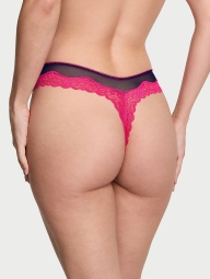 Женские трусики Victoria's Secret тонг 1159828004 (Синий XL)