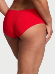 Бесшовные гладкие трусики Victoria's Secret хипхаггеры 1159834455 (Красный XS)