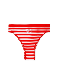 Женские трусики бразилиана Victoria's Secret Pink 1159834214 (Красный S)