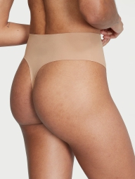 Жіночі безшовні трусики Тонг Victoria's Secret 1159823315 (Бежевий S)