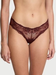 Мереживні трусики чики Victoria's Secret 1159823813 (Коричневий XS)