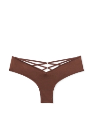 Женские гладкие трусики чики Victoria's Secret 1159823948 (Коричневый S)