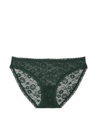 Кружевные трусики бикини Victoria's Secret 1159827146 (Зеленый XL)