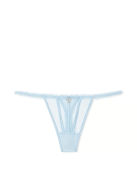 Сетчатые трусики тонг Victoria's Secret 1159826397 (Голубой L)
