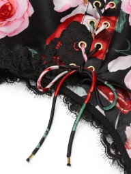 Шовкові трусики Victoria's Secret брифи 1159824534 (Чорний XS)